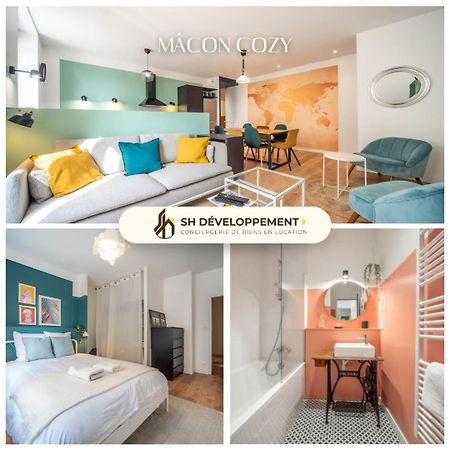 Macon Cozy / Appartement Central 100M² / 8 Pers 외부 사진