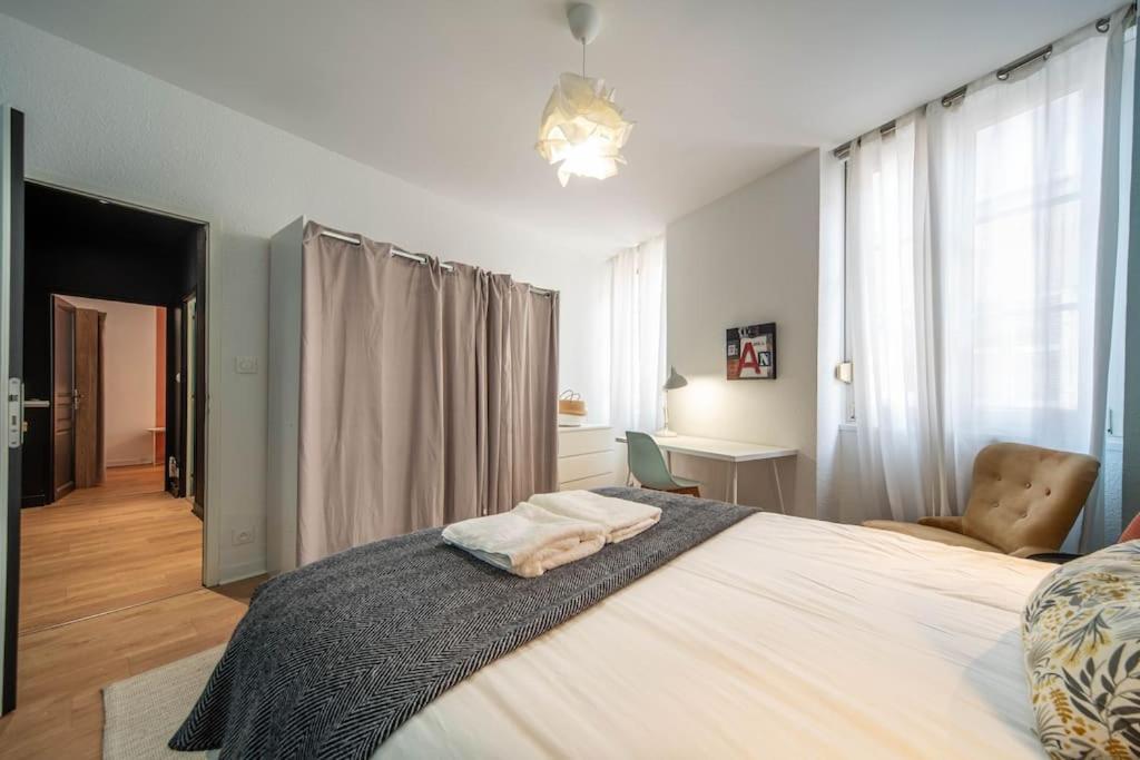 Macon Cozy / Appartement Central 100M² / 8 Pers 외부 사진