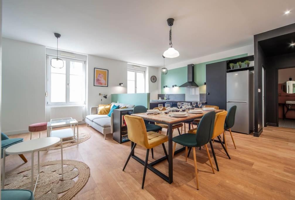 Macon Cozy / Appartement Central 100M² / 8 Pers 외부 사진